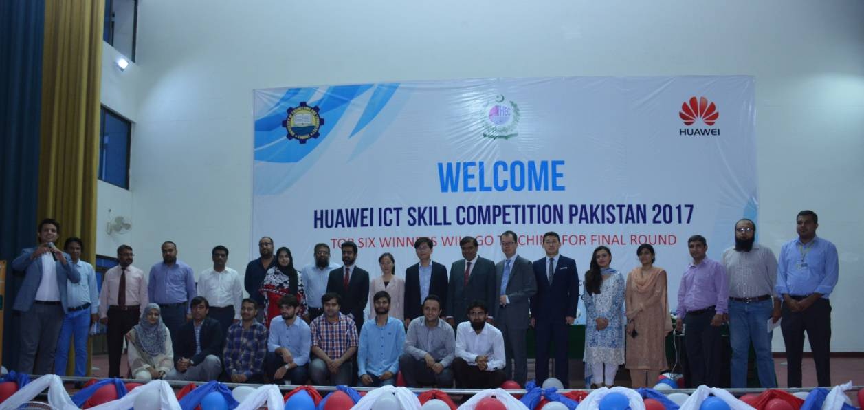 2017 Pakistan Huawei ICT skills competition- Successful completion of university roadshows