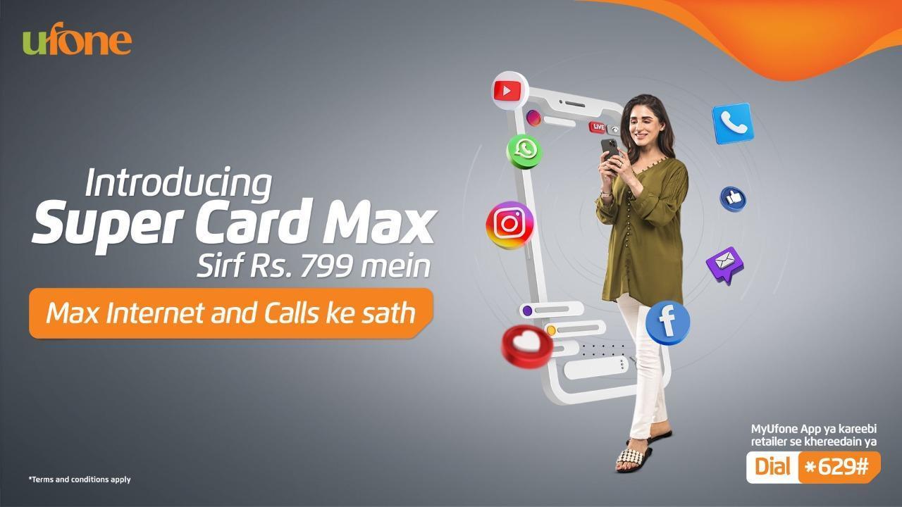 Ufone Launches Super Card Max