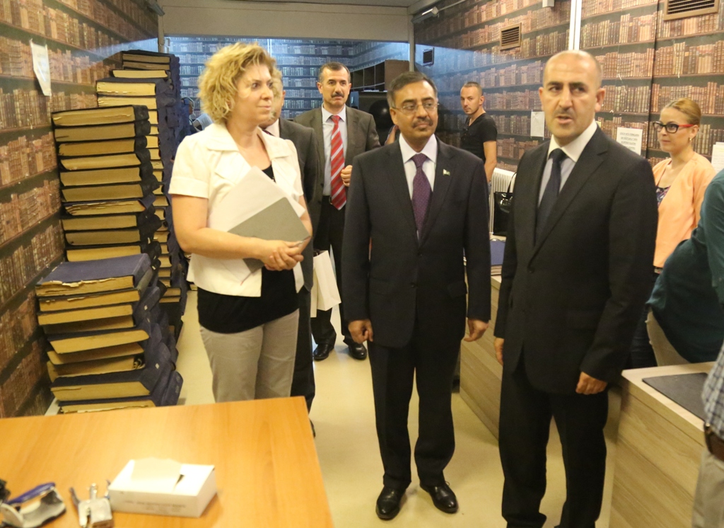 Sohail Mahmood visited the National Library of Turkey
