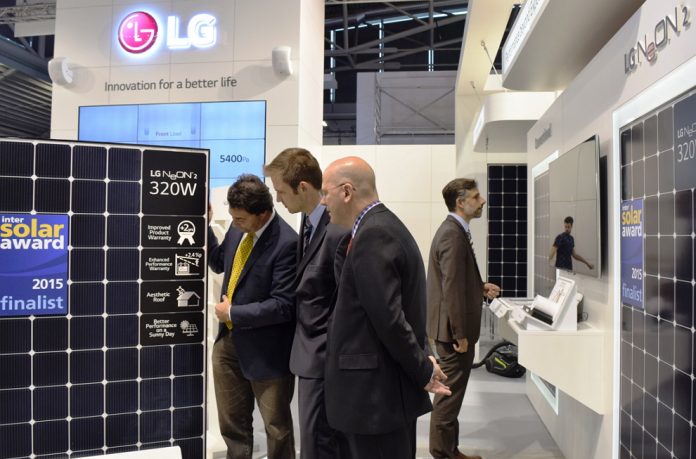 Intersolar Europe LG Stand