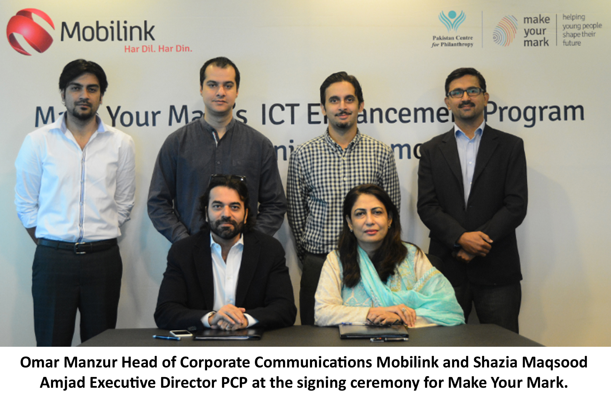 Mobilink and Pakistan Centre for Philanthropy partnership