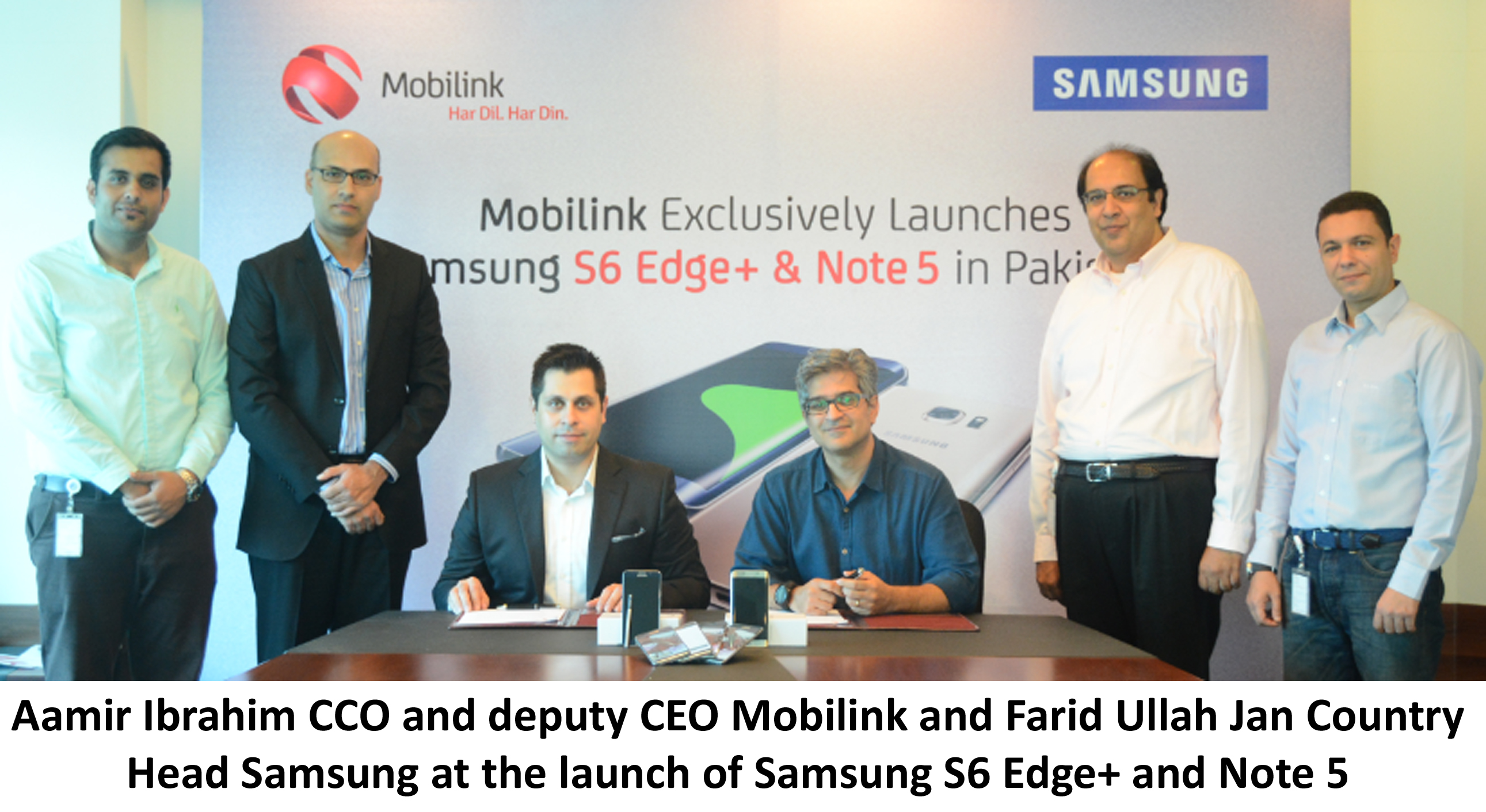 Mobilink in collaboration with Samsung For Galaxy Note 5