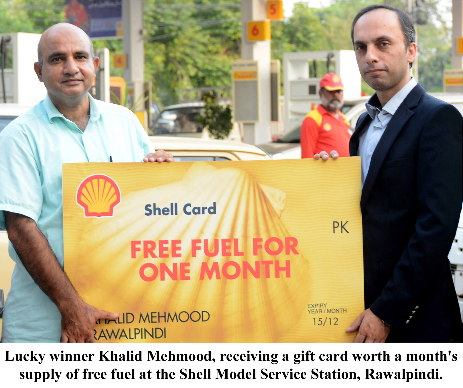 Shell Awards Free Fuel to Winners