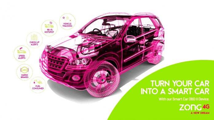 Zong 4G launches Smart Car Solution- A new realm of opportunities ’