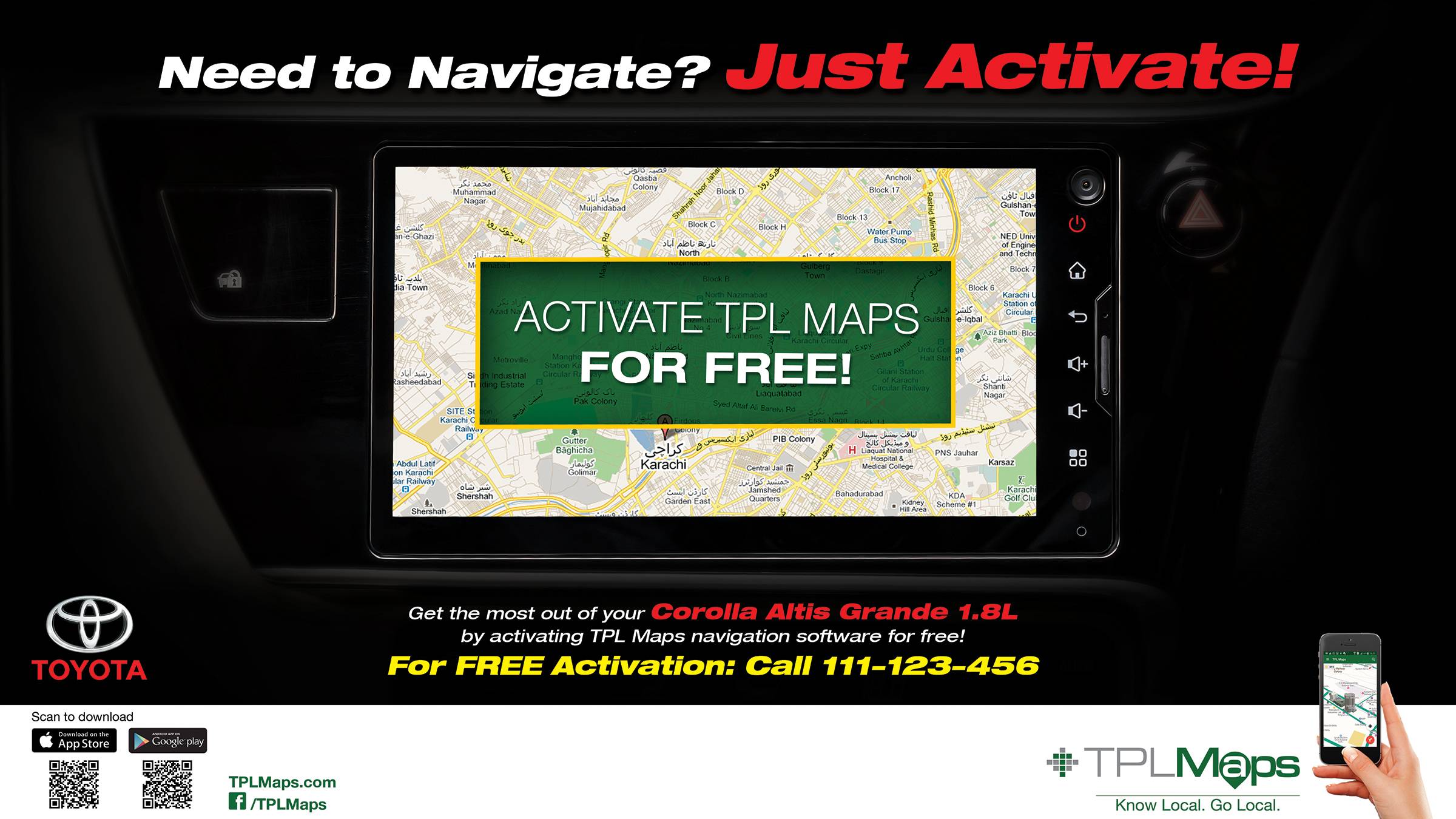 Start your journey in style for free with TPL Maps