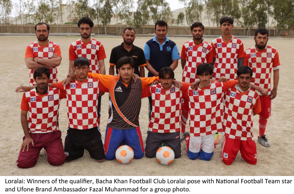 Ufone Balochistan Football Cup: Bacha Khan Football Club advance to Quarterfinals from Loralai