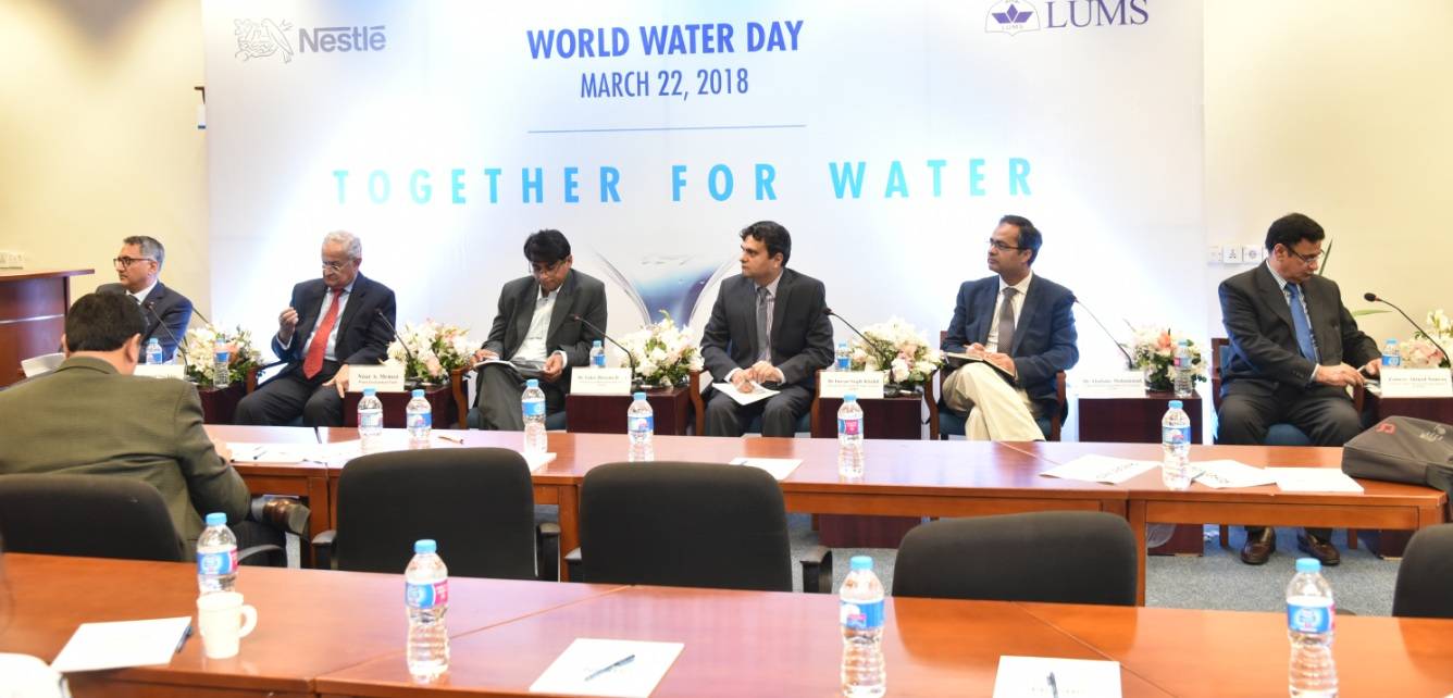 Nestlé Pakistan seminar “Together for Water” held at LUMS