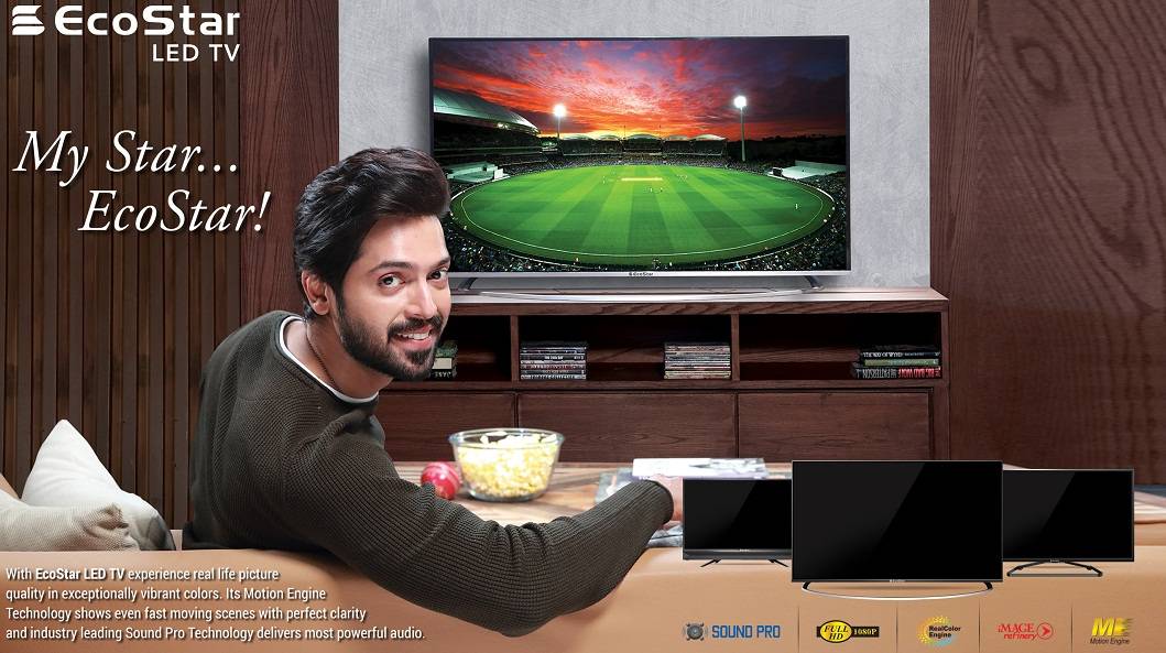 EcoStar appoints Fahad Mustafa as Brand Ambassador 2018 of EcoStar LED TV’s