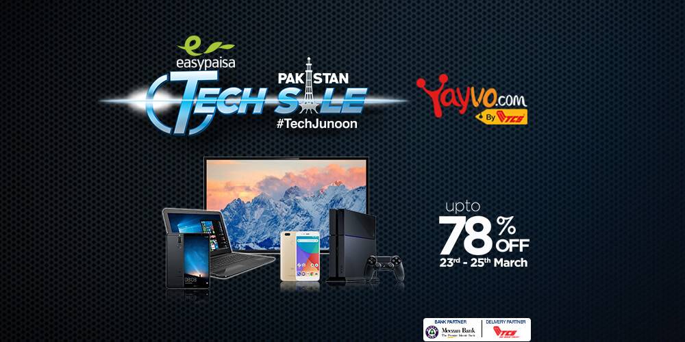 Yayvo.com Celebrates Pakistan Day 2018 by giving Huge Discounts on Pakistan Tech Sale
