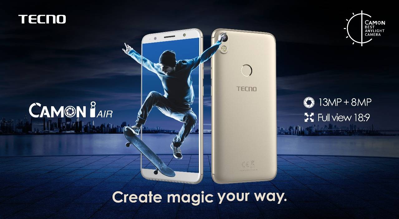 TECNO Strengthens Its Camera-centric Series with the Launch of Camon i Air