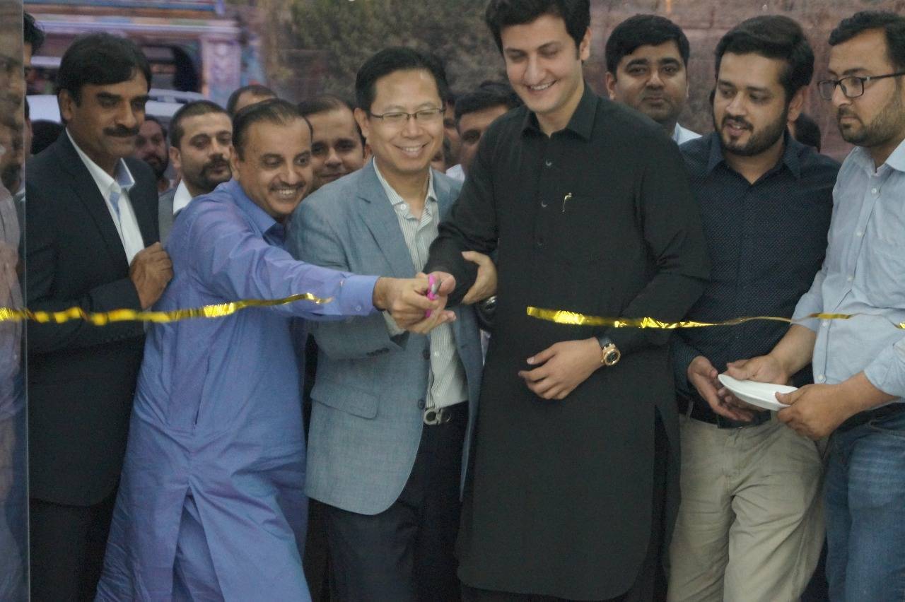 Grand Opening of Samsung Brand Shop in Peshawar