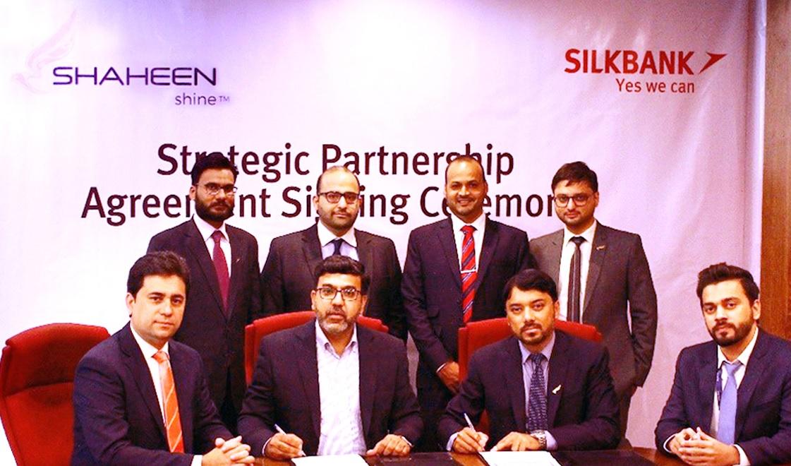 SHAHEEN AIR SIGNS AGREEMENT TO OFFER DISCOUNT FOR SILK BANK CUSTOMERS