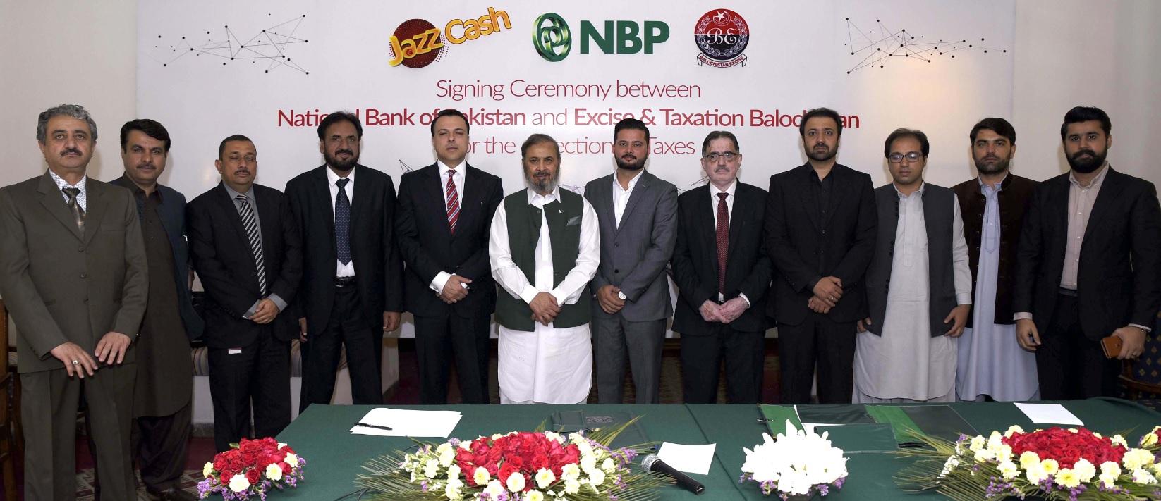 JazzCash to Facilitate National Bank of Pakistan in its Service of Excise and Taxation Department