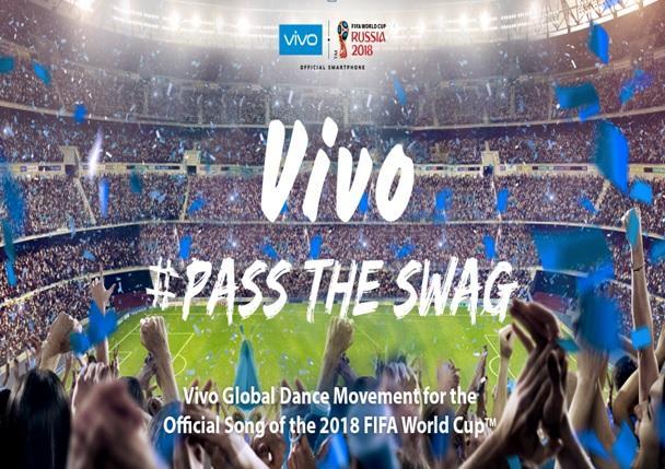 #PassTheSwag to the Official Song of the 2018 FIFA World Cup with Vivo!