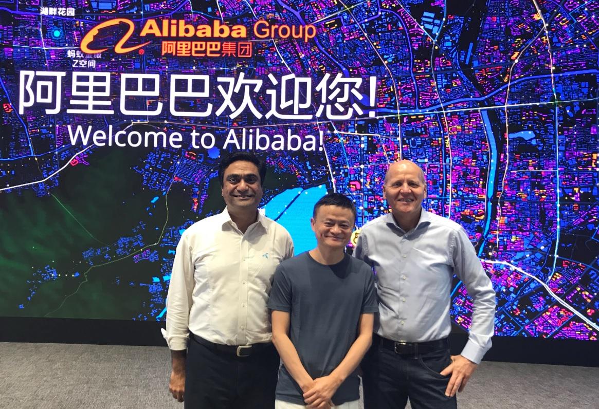 Telenor delegation calls on CEO Ali Baba, Jack Ma in Hongzhou