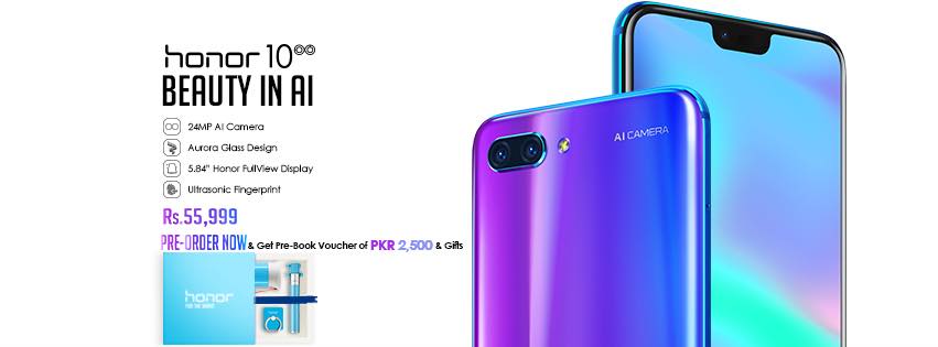 Honor 10 is Now Available for Pre-Order