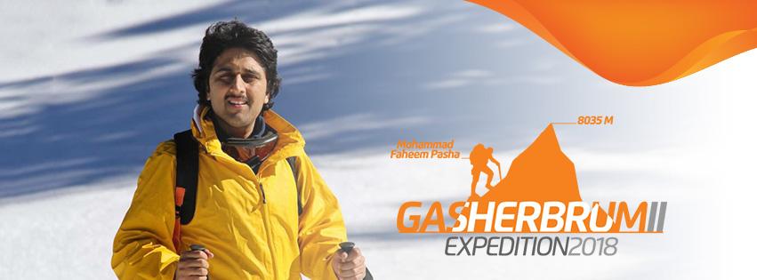 Pakistani Mountaineer Mohammad Faheem Pasha to scale Gasherbrum II this summer