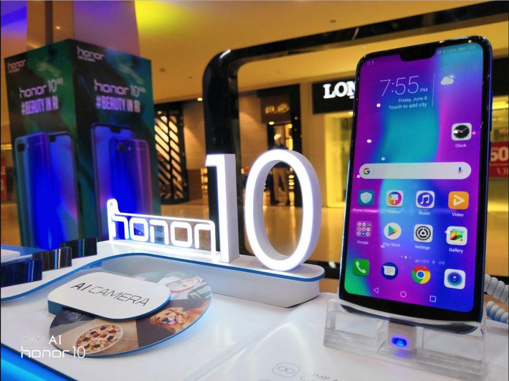 Honor 10 was officially launched in Pakistan