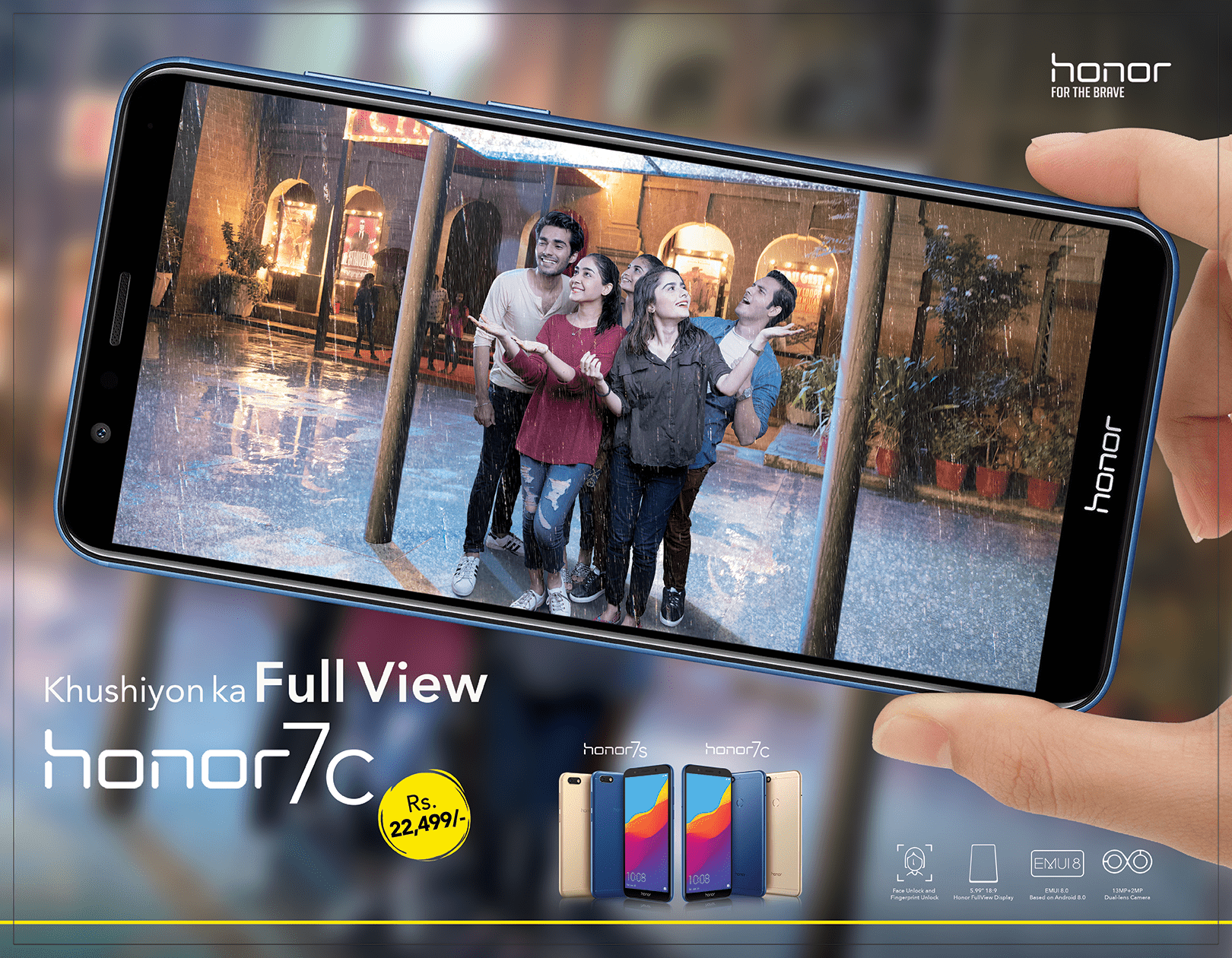 Honor 7 series showcases Khushiyon ka Full View with its newest TVC