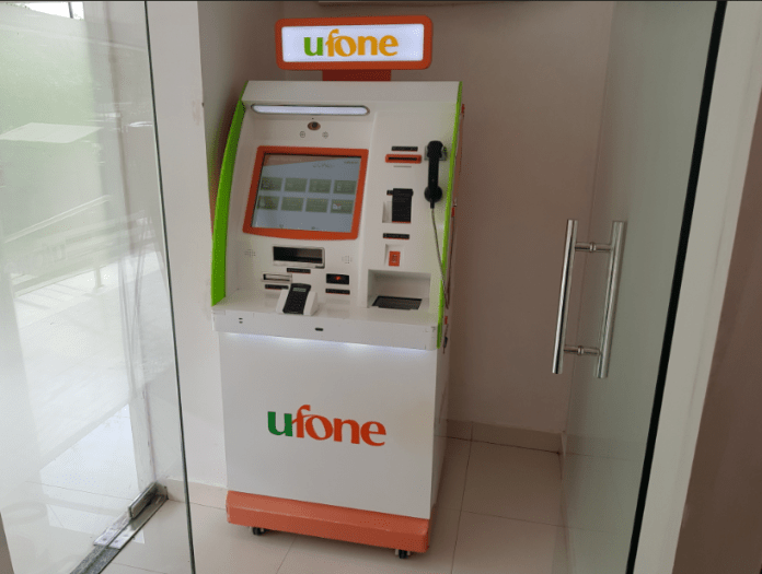 Ufone’s Self Service booths