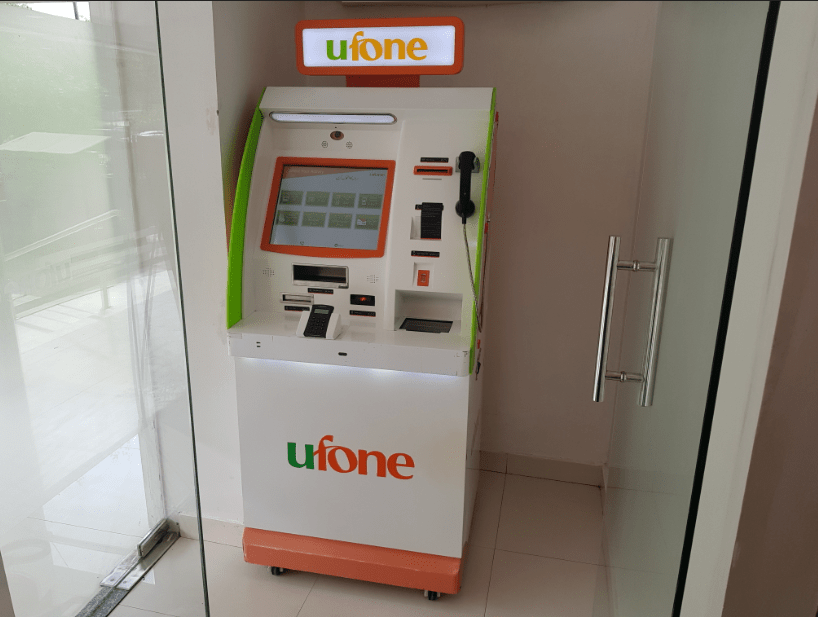 Ufone’s Self Service booths make services available 24/7
