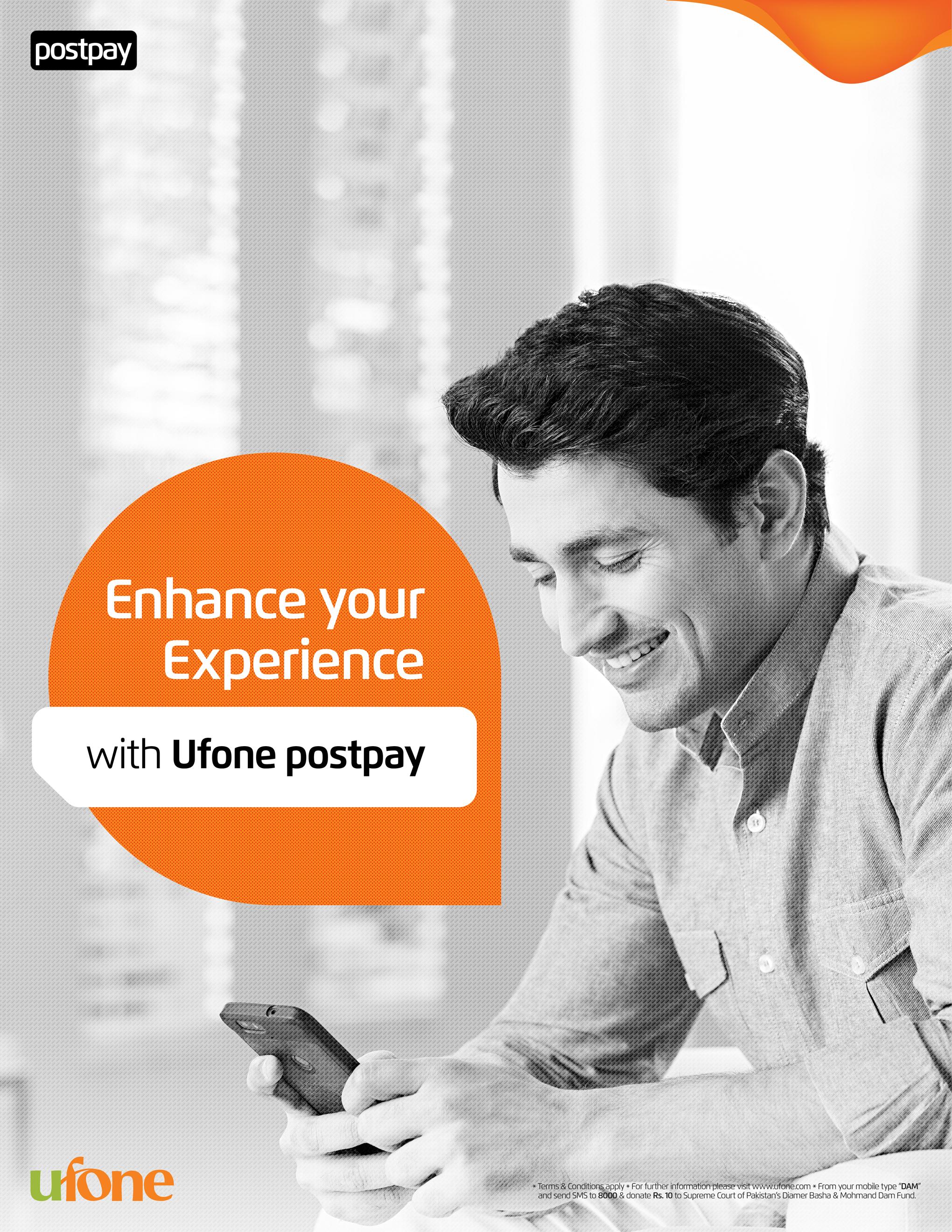 Ufone unveils new Prime Postpay packages