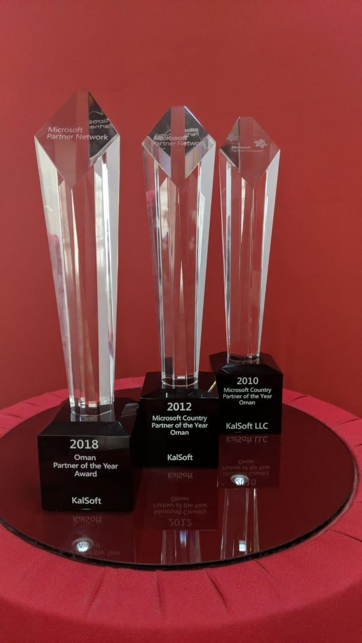 KalSoft recognized  as 2018 Microsoft Country Partner of the Year