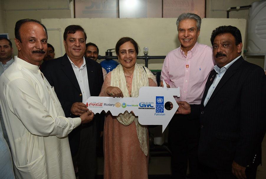 Coca-Cola & Rotary inaugurate 12th water filtration plant
