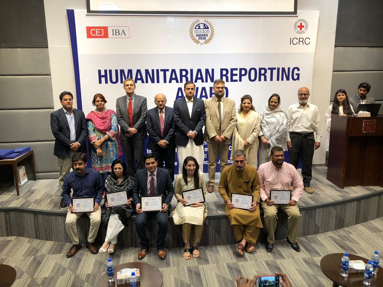 CEJ-IBA and ICRC recognize journalists’ outstanding work in humanitarian reporting