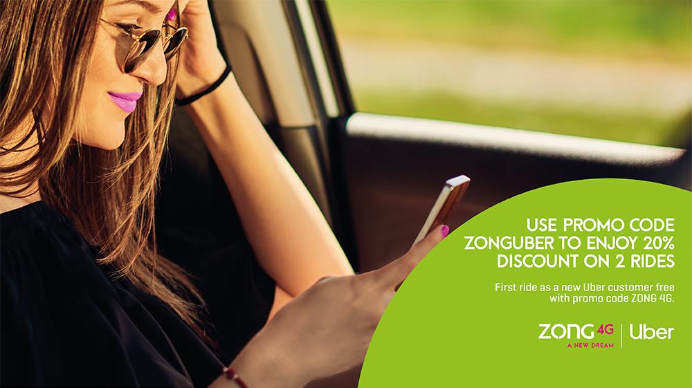 Riding Together – Zong 4G & Uber Exclusive Partnership