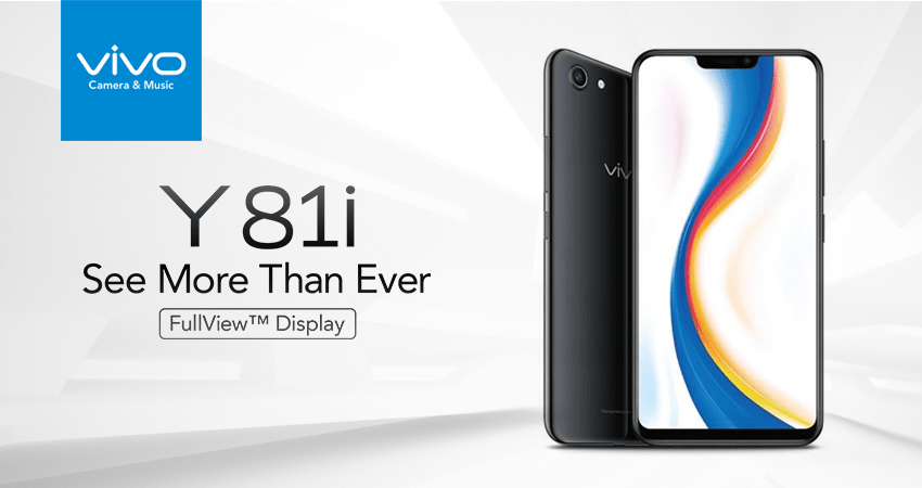 Bezel-Less Display on a budget — Vivo Launches the new affordable Y81i smartphone