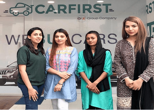 CARFIRST LAUNCHES PAKISTAN’S FIRST ALL-FEMALE STAFF PURCHASE CENTER FOR USED CARS