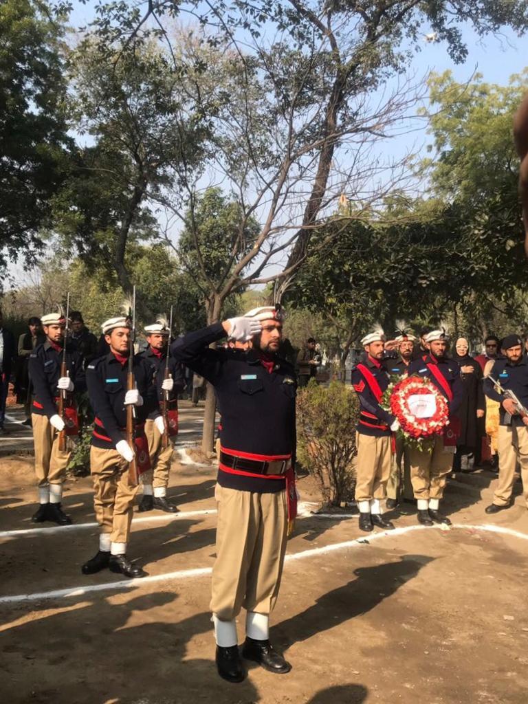 Major Geoffrey Douglas Langlands MBE (October 21, 1917 – January 02 2019) was laid to rest in Lahore on 07 January 2019.