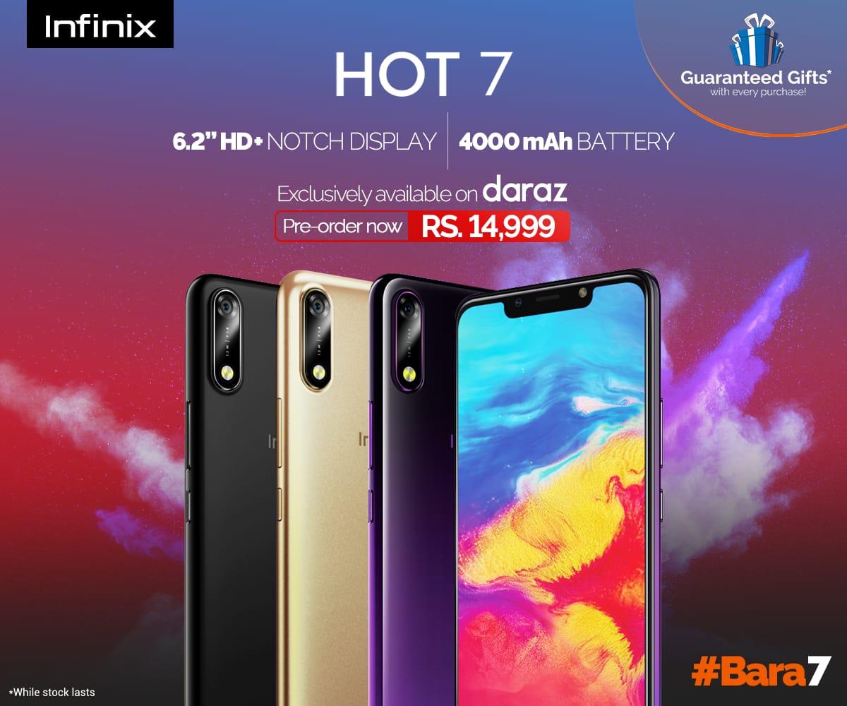INFINIX TO EXTEND THE HOT SERIES; PLANS TO INTRODUCE HOT 7!