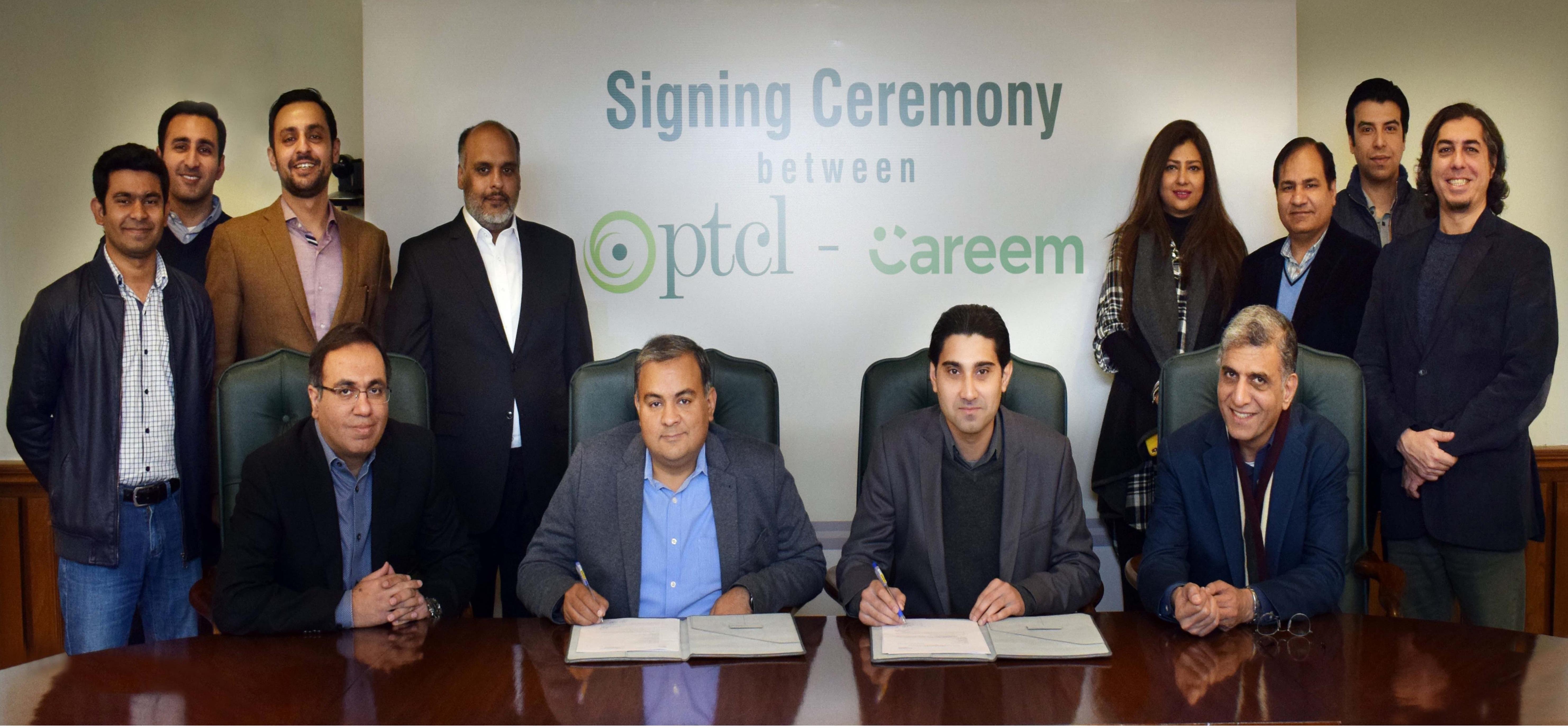 PTCL COLLABORATES WITH CAREEM TO OFFER DISCOUNTS ON RIDES FOR ITS CUSTOMERS