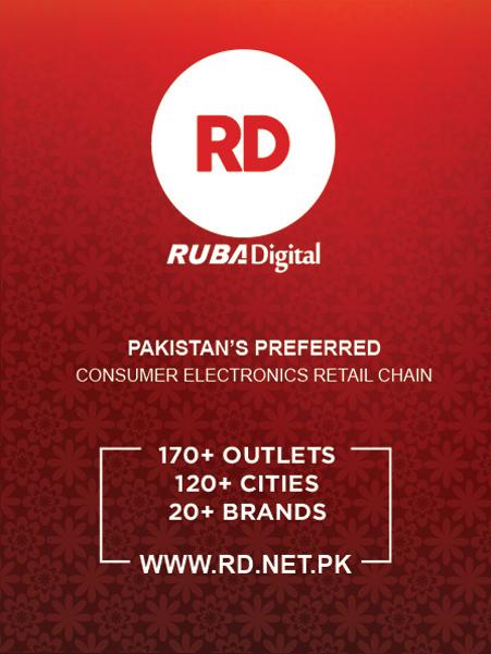 RD, one of Pakistan’s largest and fastest growing Consumer Electronic Retail Chain Network.