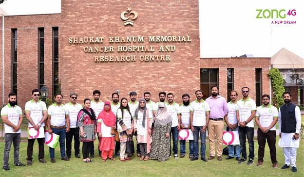 Zong 4G’s “A New Hope” Volunteers spread happiness at Shaukat Khanum Hospital