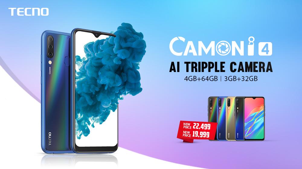 TECNO Mobile Reduced The Price Of Its Flagship Model Camon i4