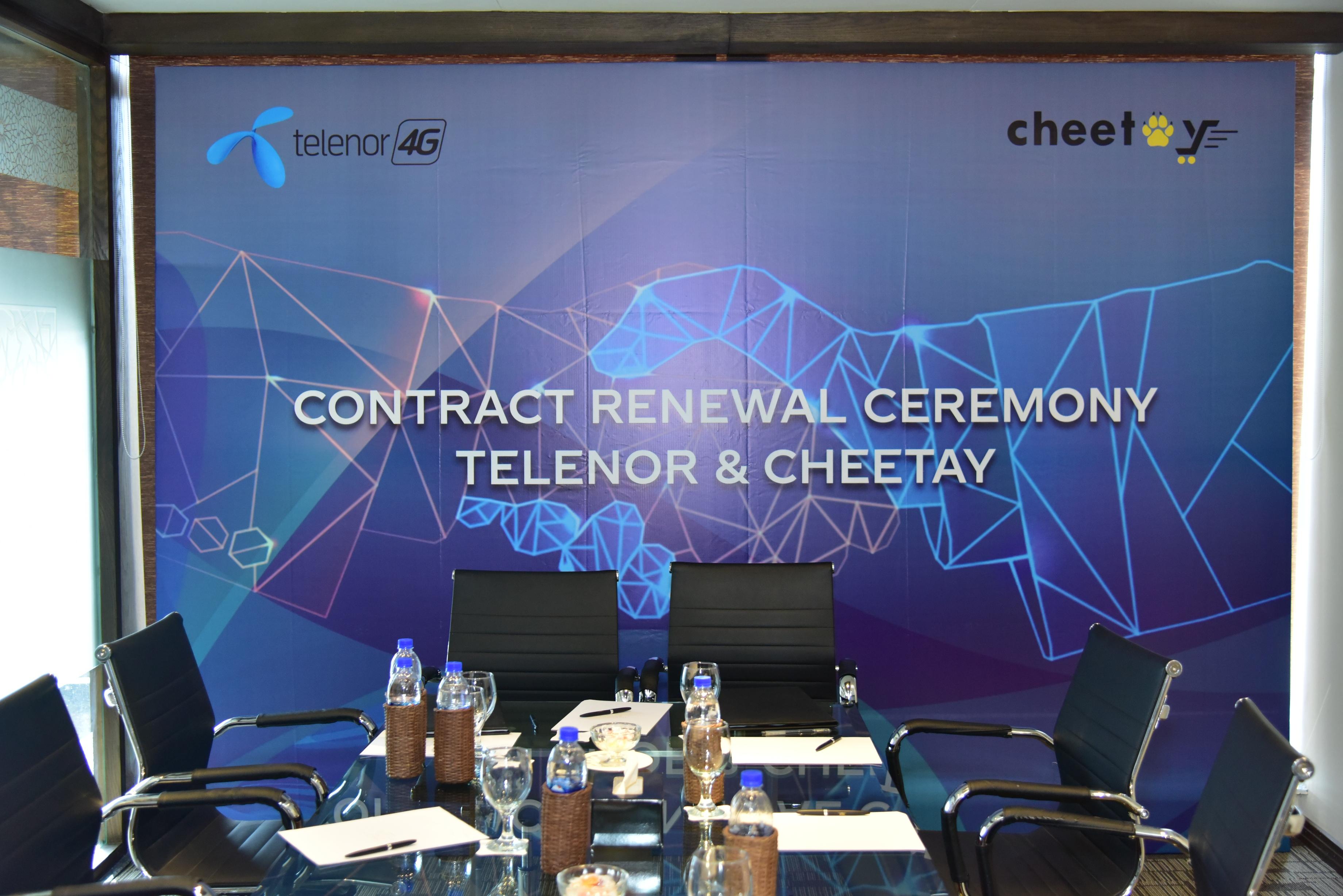 Cheetay partners with Telenor as its official service provider