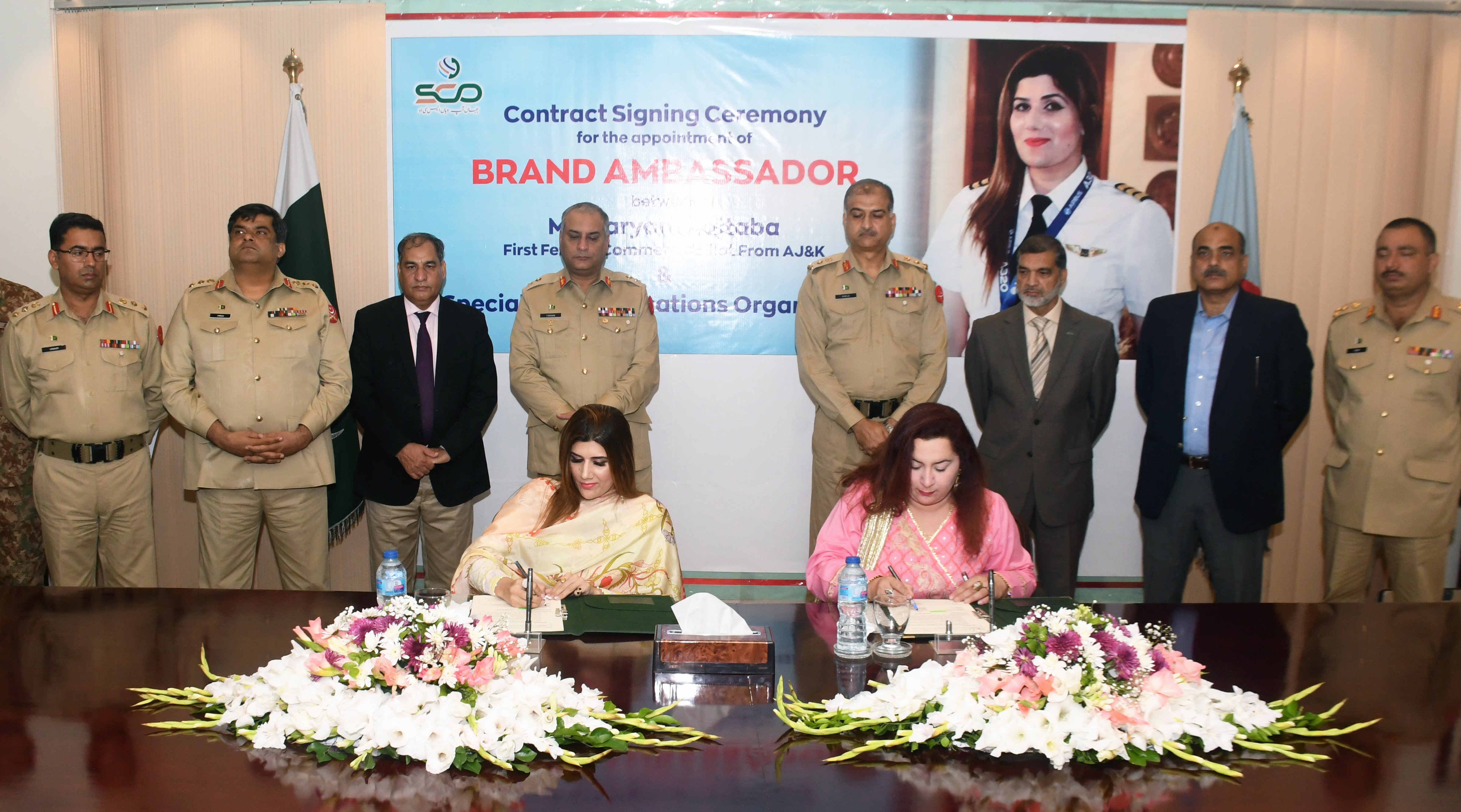 First Female Commercial Pilot from Azad Jammu & Kashmir is Now SCO’s Brand Ambassador