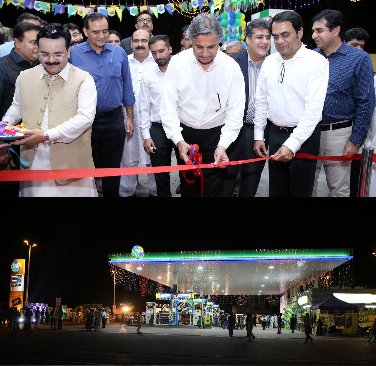 PSO opens the first retail outlet in Bahria Orchard Lahore