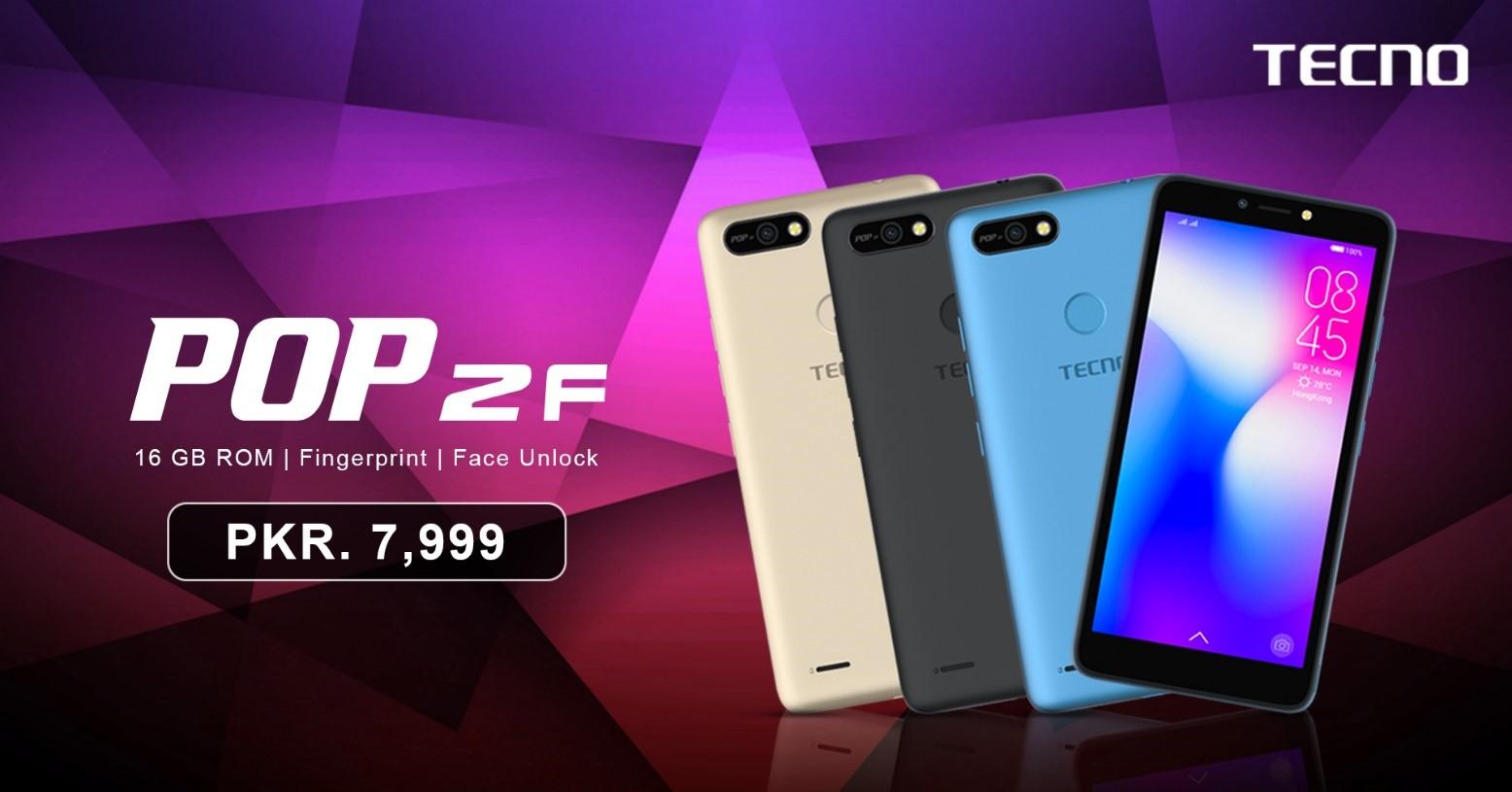 TECNO launches POP 2F in Pakistan