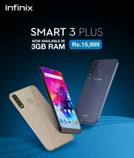 Smart just got smarter!!! Infinix Launches Smart 3 Plus 3+32GB Variant in Pakistan