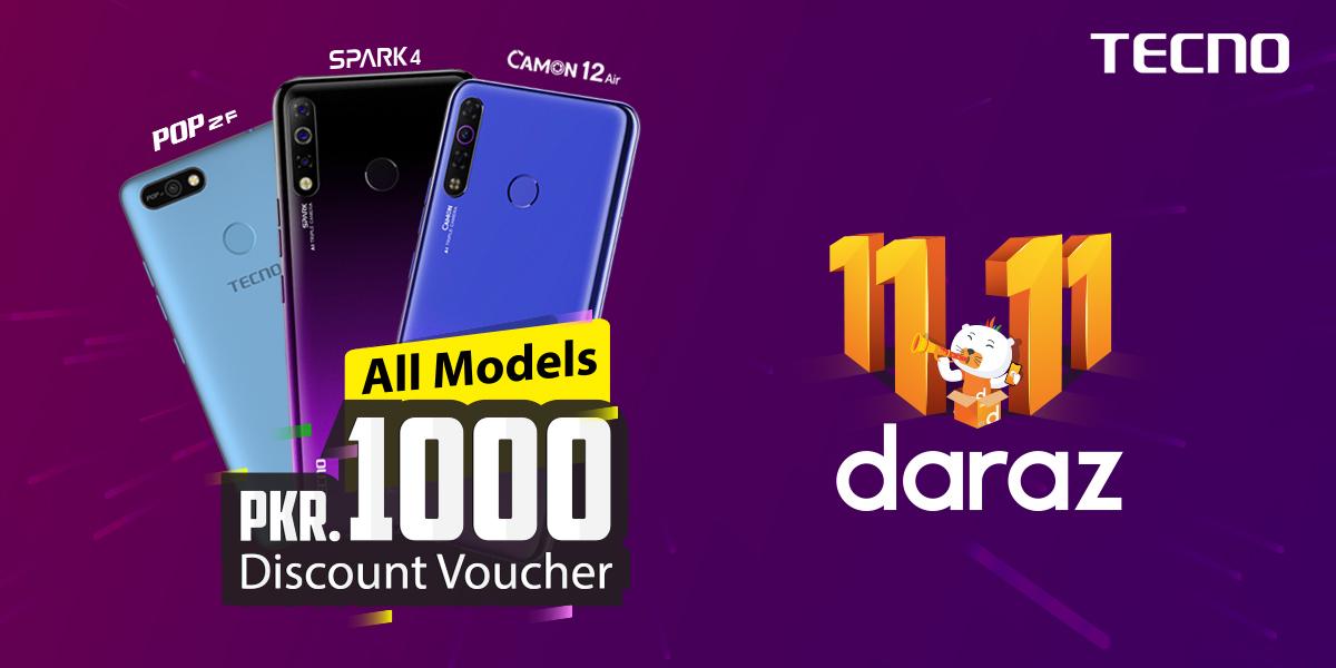 TECNO COLLABORATION WITH “DARAZ GYARA GYARA” IS OFFERING EXCITING OFFERS