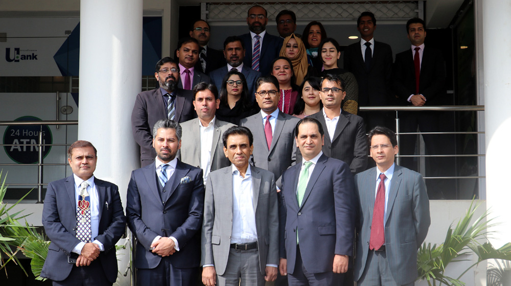 MoITT Dr. Khalid Maqbool Siddiqui visits U Microfinance Bank HQ