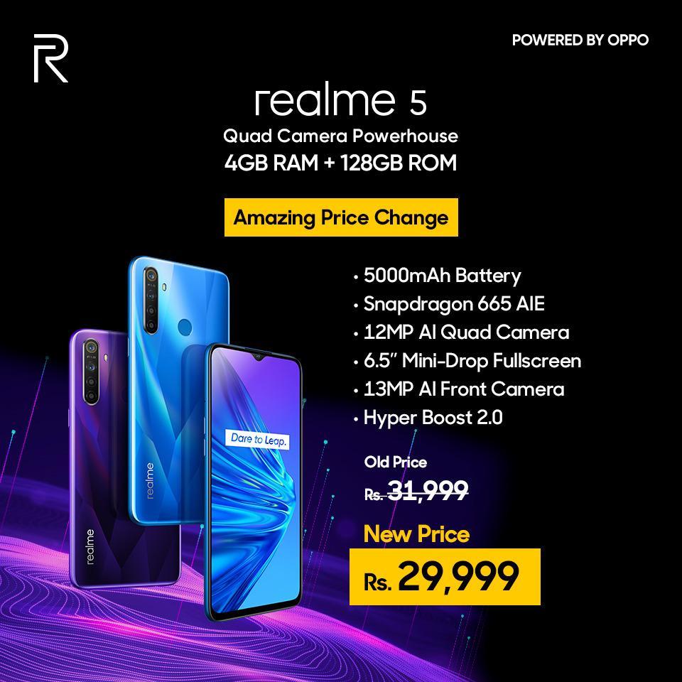 realme announced a new variant of Entry level king realme C2 along with an exciting price discount on the best seller hero device realme 5