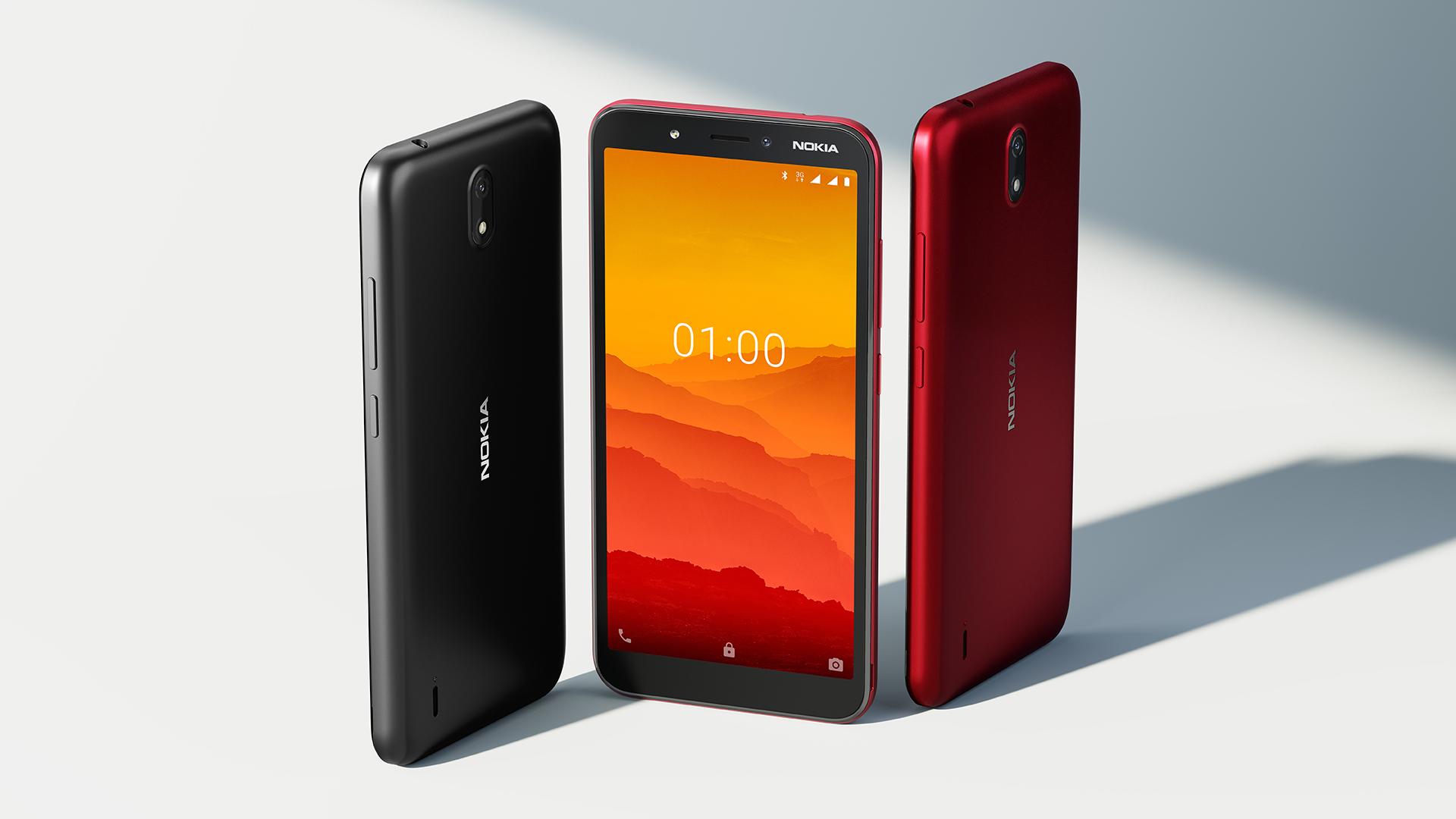 Level up to a quality smartphone experience with the new Nokia C1
