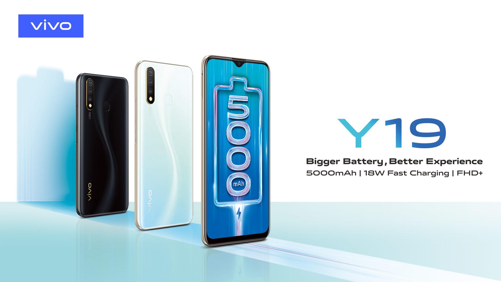 Vivo Expands Y-Series Portfolio: Launches Y19 With Massive Battery and AI Triple Rear Camera