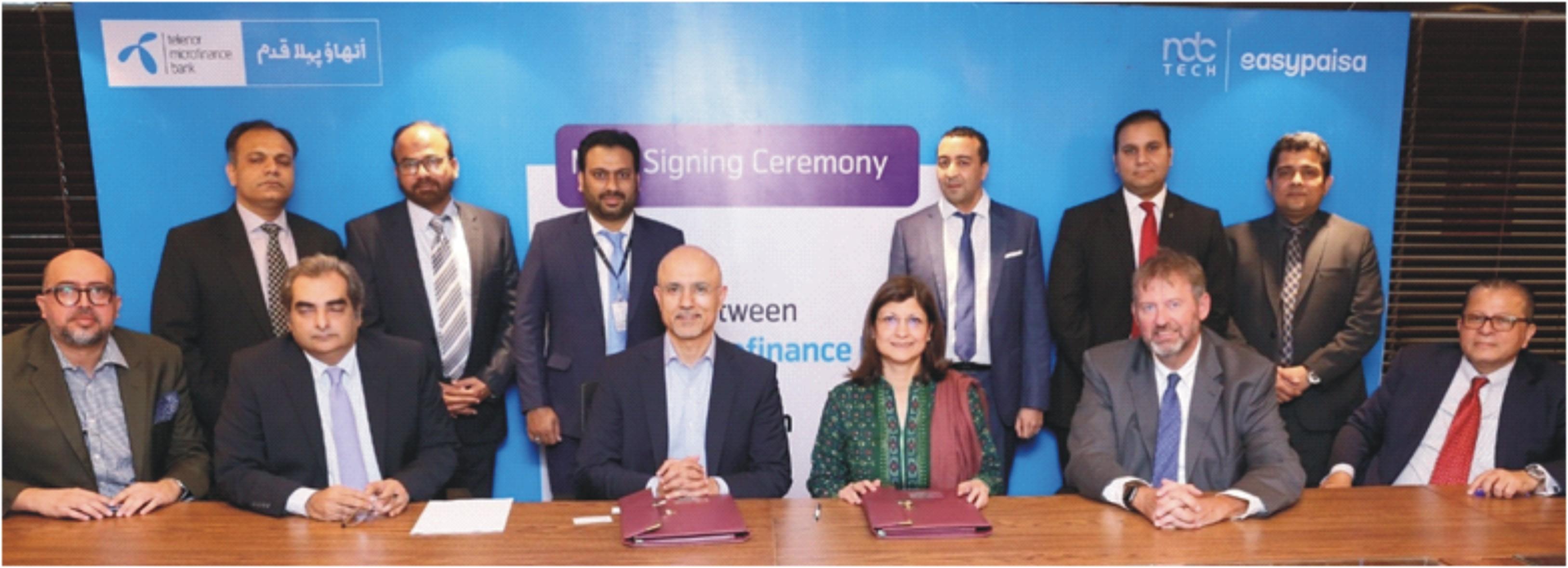 TELENOR MICROFINANCE BANK SIGNS AGREEMENT WITH NDCTECH TO UPGRADE CORE BANKING SYSTEM