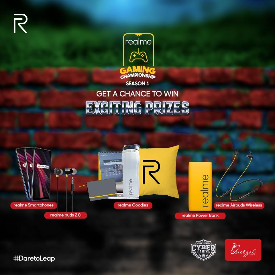 Revolutionizing the real mobile gaming experience; realme Pakistan announces Live PUBG mobile gaming tournament